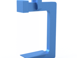 "Heavy-duty C-hook designed for lifting and handling loads efficiently.